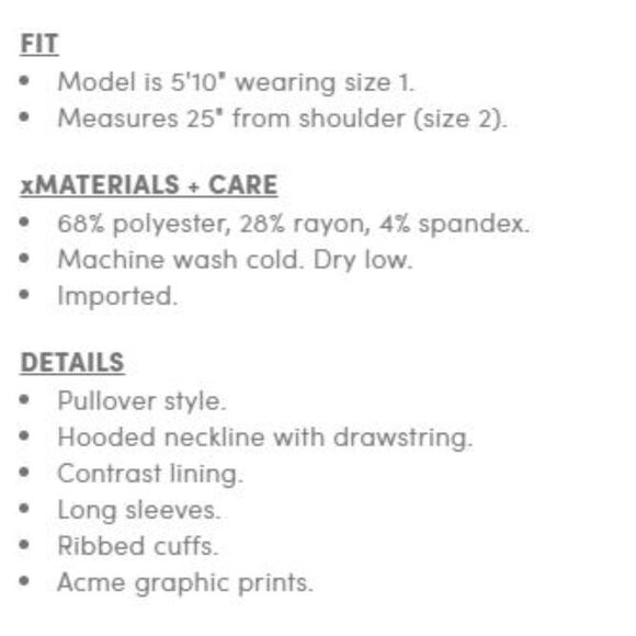 NWT Torrid 2X Warner Bros Looney Tunes Wile E. Coyote Acme Black Cropped Hoodie - Picture 6 of 8